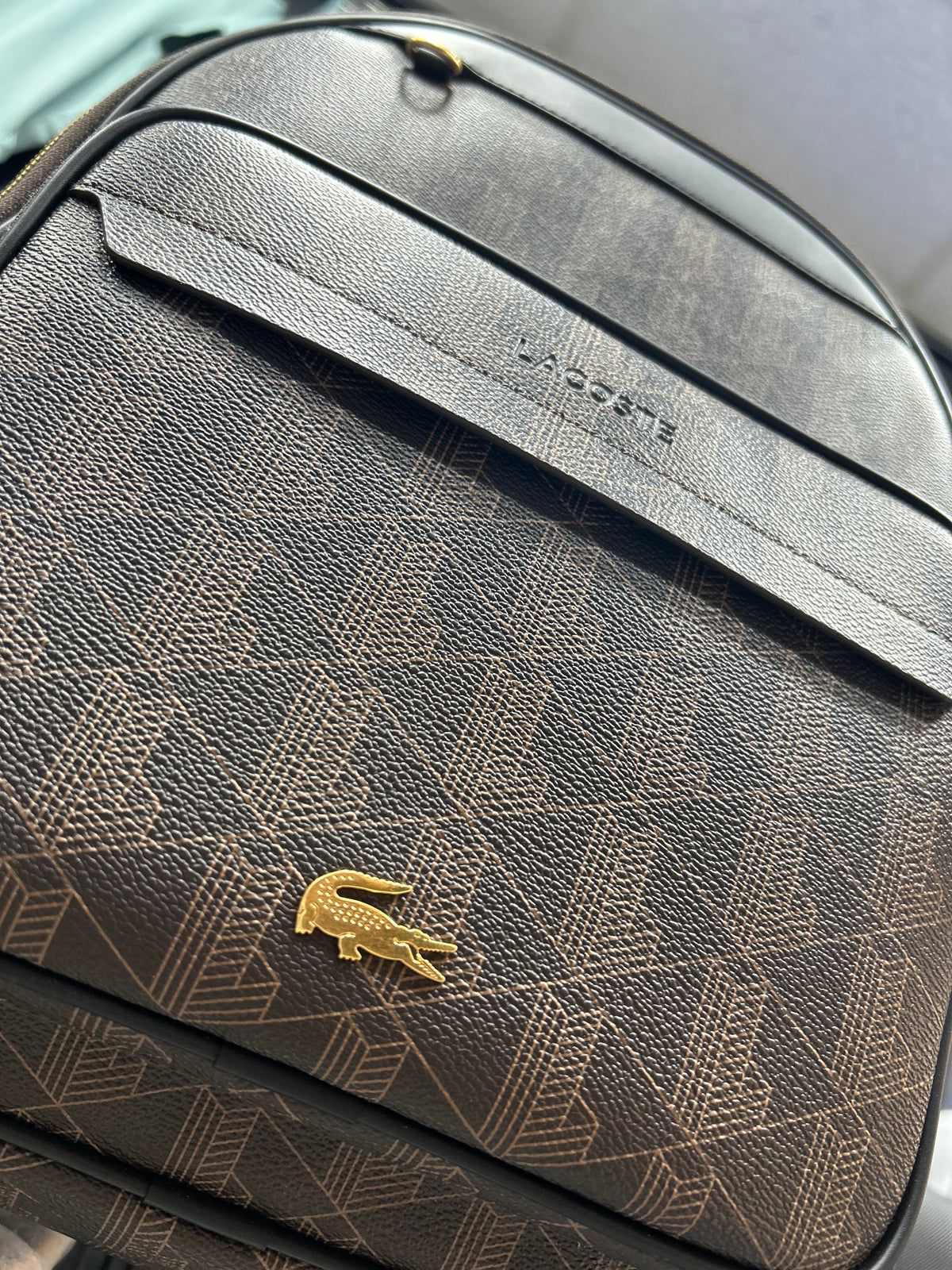 Sac à dos Lacoste monogramme