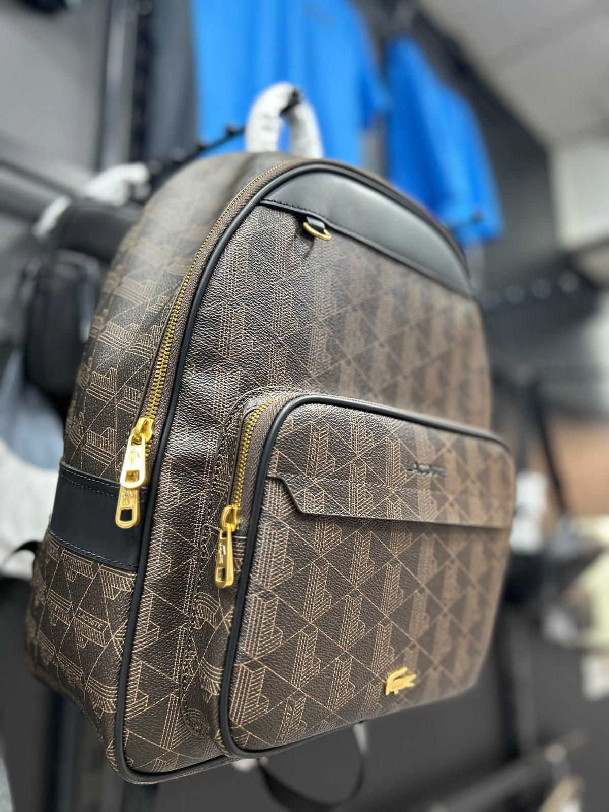 Sac à dos Lacoste monogramme